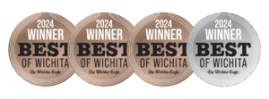 catholic care center won 3 bronze and 1 silver best of wichita 2024 awards